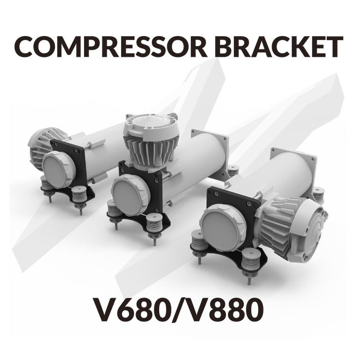 V680/V880 Compressor Sideways Mount