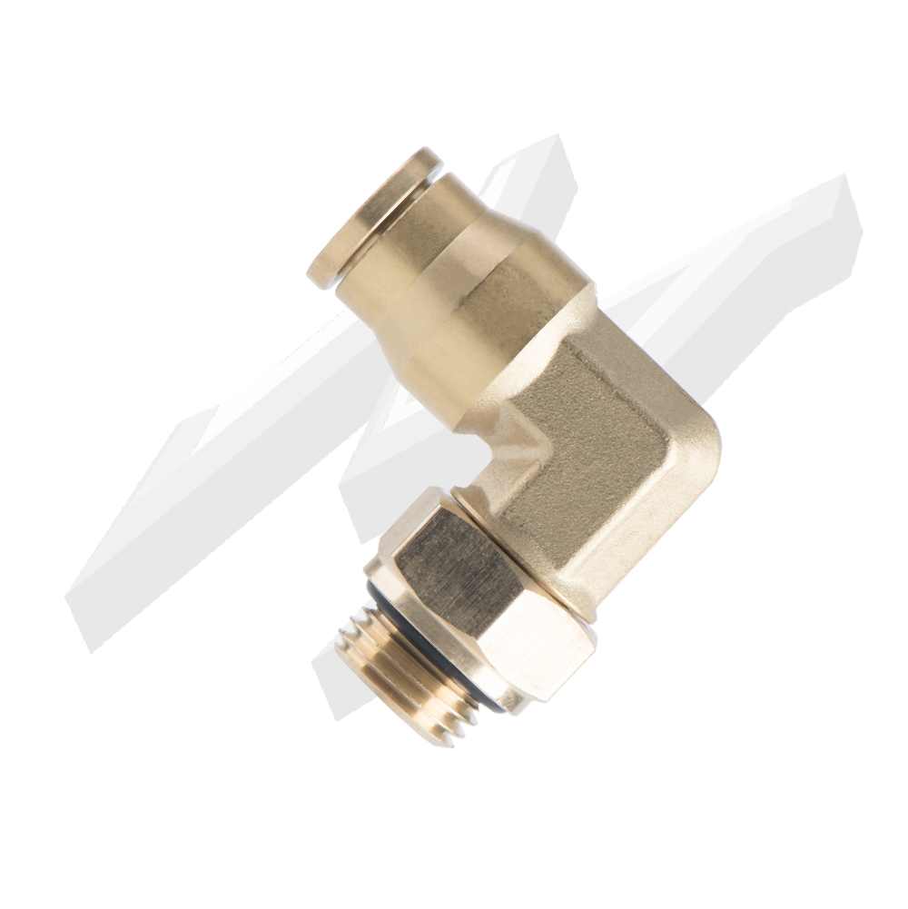 DOT Swivel Elbow 1/4G 3/8OD