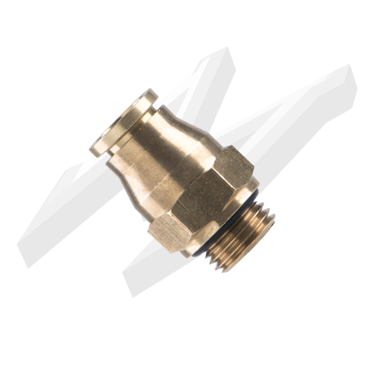 DOT Male Connector 1/4G 3/8OD