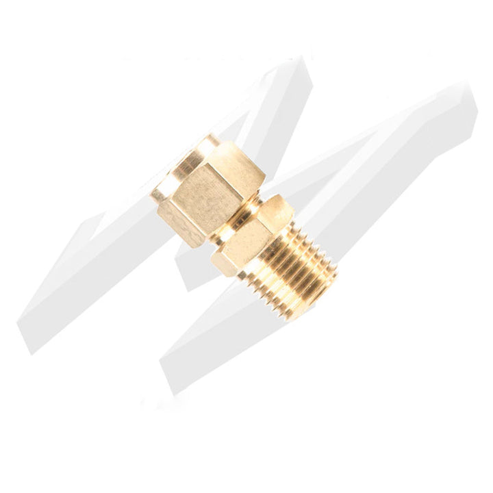 Fast-in Fittings Male Connector 1/4NPT 3/8OD