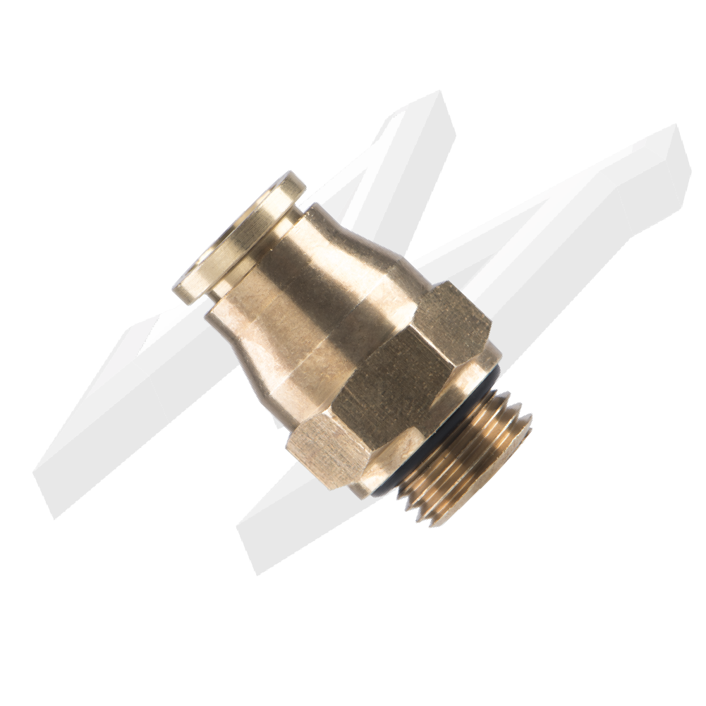 DOT Male Connector 1/4G 3/8OD